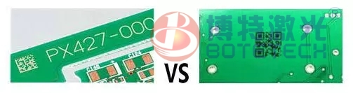 PCB打標(biāo)對(duì)比 PCB打標(biāo)對(duì)比